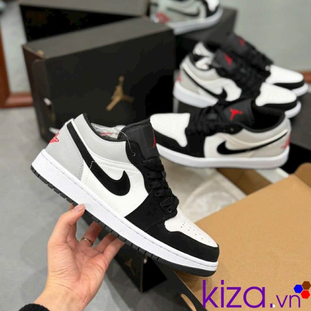 Giày nike Jordan xám đen nam nữ